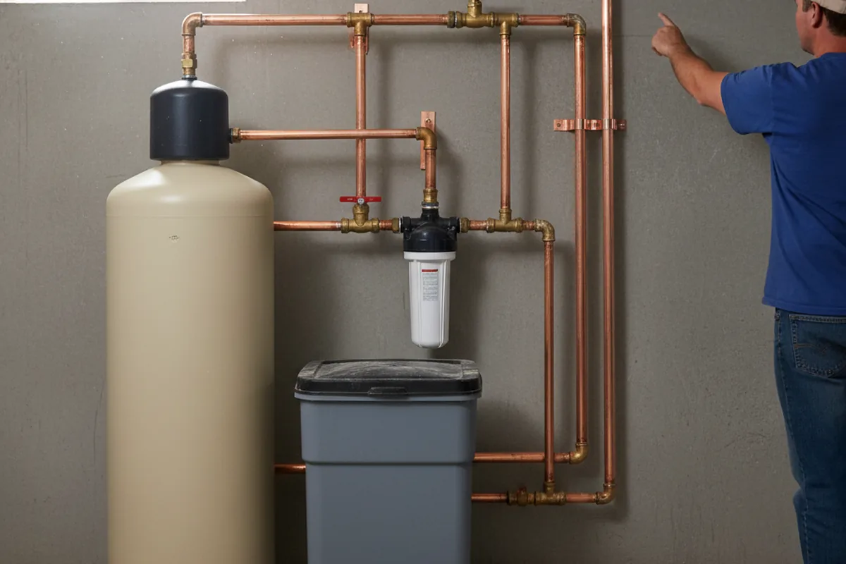 Whole-house water treatment system installed in White Swan